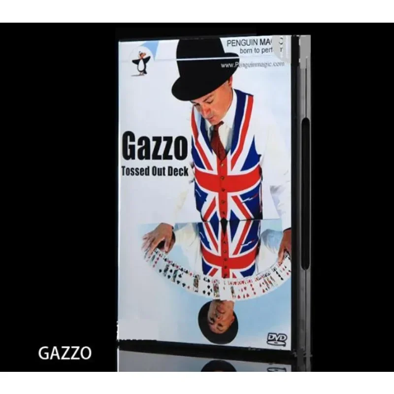 Gazzo Tossed Out Deck ( With Gimmick ) By Gazzo Close Up Street Mentalism Classic Card Magic Tricks Illusions Magician Props