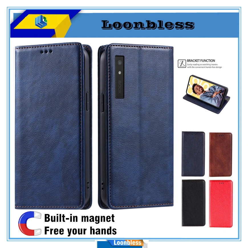 Funda de Teléfono para Onyx Boox Palma 2, Funda Protectora para Onyx Boox Palma, Funda Tipo Etui para Onyx Boox Kant 2 3, Funda de Cuero con Tapa