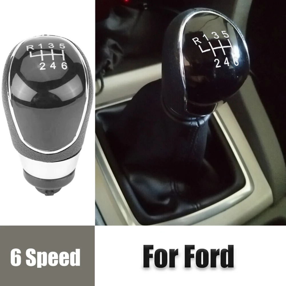 

6 Speed /Car Gear /Shift Knob /Head Lever /Handle For Ford For Focus For Mondeo MK2 MK3 For Fiesta Gaiter Boot Replacement Parts