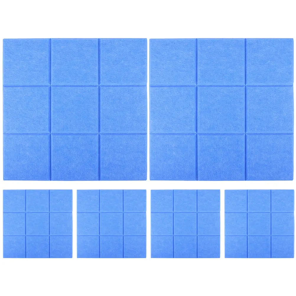 

6 шт. звукоизоляционных панелей, акустические звукопоглощающие гибкие панели, которые можно резать, для дома и офиса, декоративные, шумопоглощающие стеновые панели