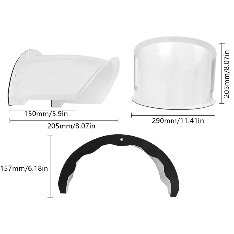 Protective Covers Shield Wall Waterproof Rainproof Cover Turret Dome Cameras Protection Box Security Camera Protection Case