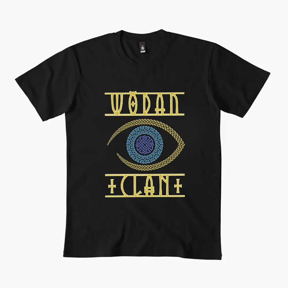 

Odin Eye 0414 Nordic Gift T-Shirt Viking Runes Norse Myths Graphic clothes 100% cotton All size tops S-6XL