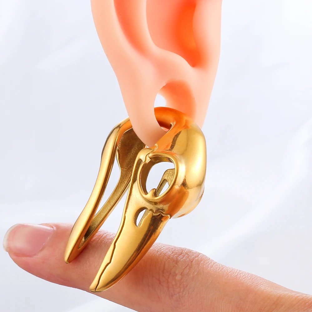 2pcs Bird Ear Weights Plugs for Stretched Ears