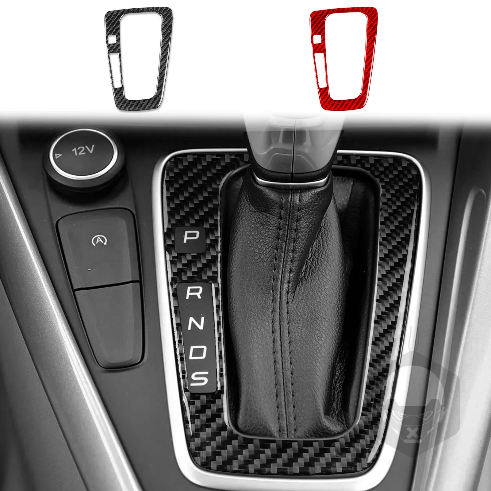 

Для Ford Focus SE 2015 2016 2017 2018, наклейка из настоящего мягкого углеродного волокна, наклейка на панель переключения передач автомобиля, аксессуары для внутренней отделки