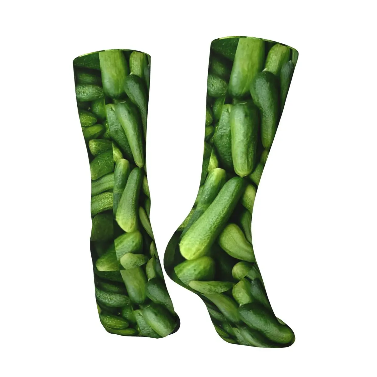 재미 있은 오이 야채 양말 가을 스타킹 우아한 여성 남성 부드러운 통기성 양말 패턴 등반 안티 슬립 양말