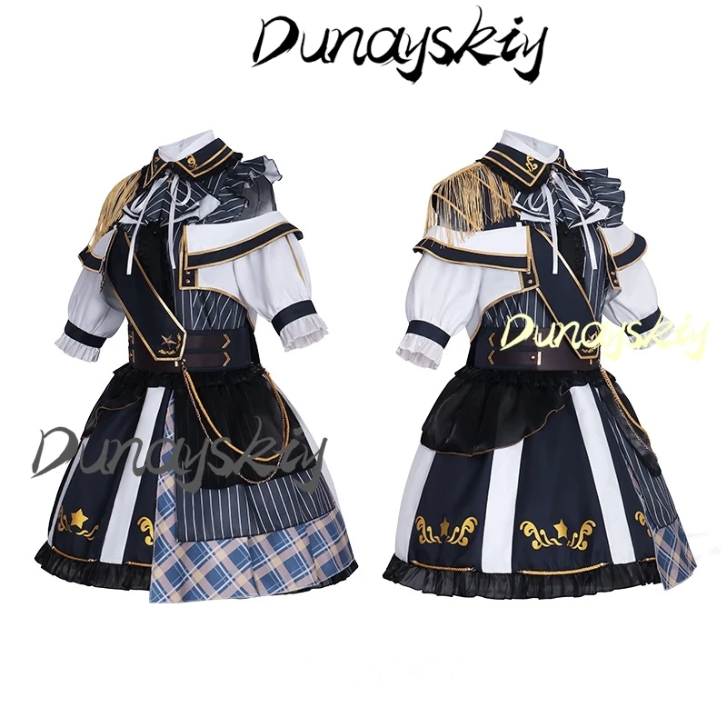 Arimaa Kanaa Cosplay Costume Wig Lolita Idoll Stage Performance Master Cosplay Uniform Women Girls Role Play Customized Props