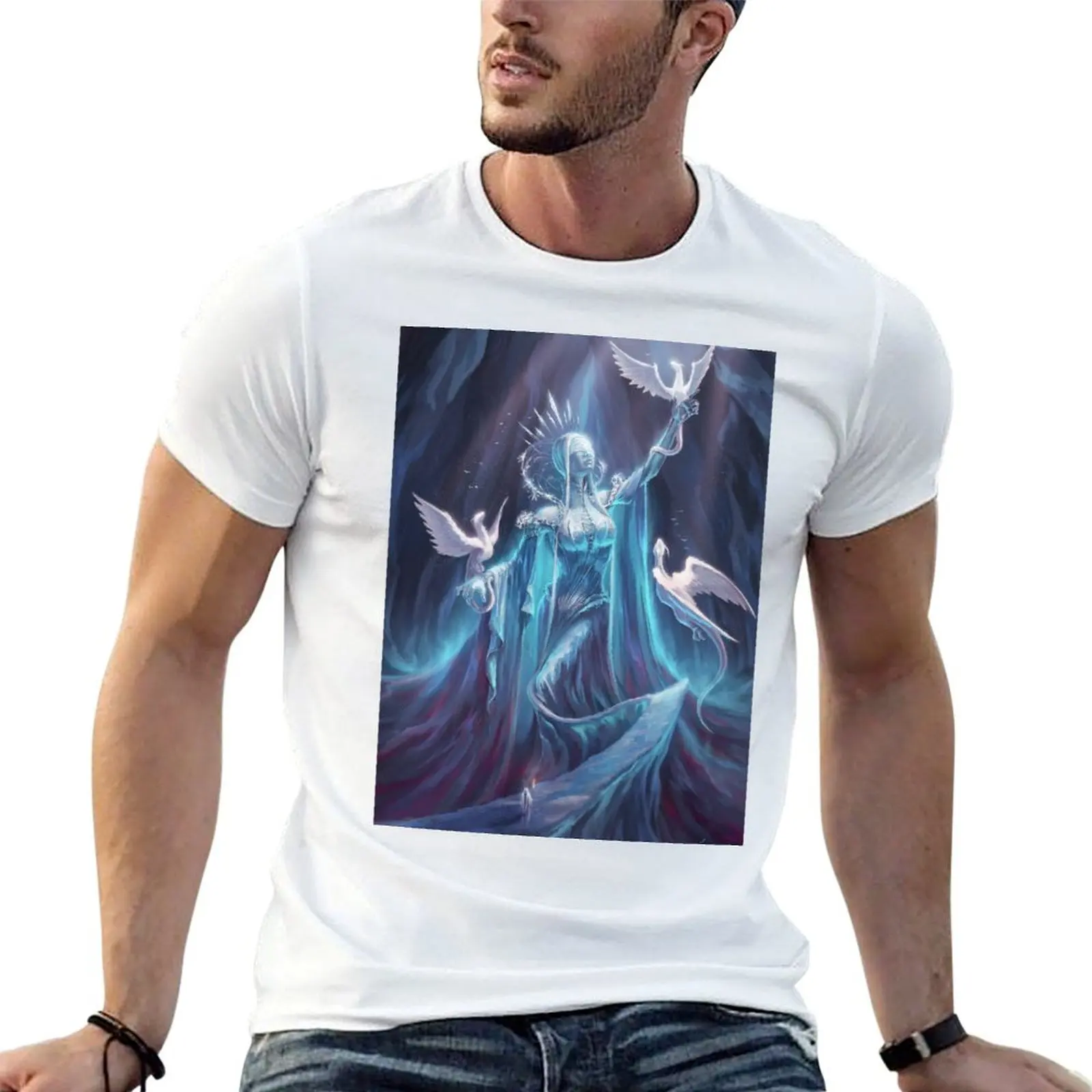 

Dragon's Queen T-Shirt man t shirt heavy cotton anime t shirts for man T-Shirt