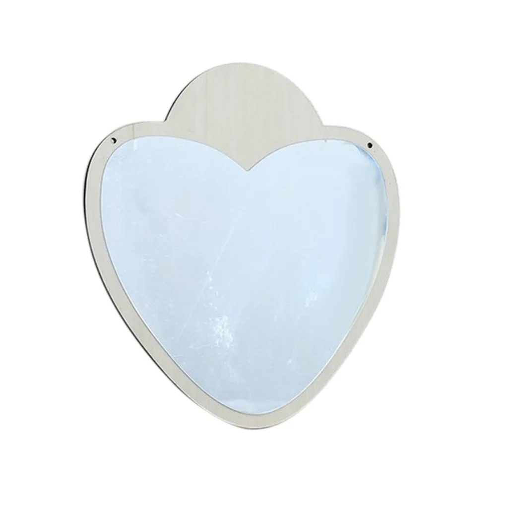 모던 귀여운 아크릴 거울 벽 스티커 데칼 어린이 방 장식 # 8