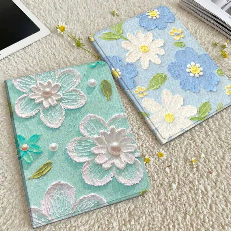 

Luxury Colorful Flowers Tablet Case For Xiaomi Redmi Mi Pad 5 6 6s 7 SE Pro Max Ultra 12.4 12.5 14 inch