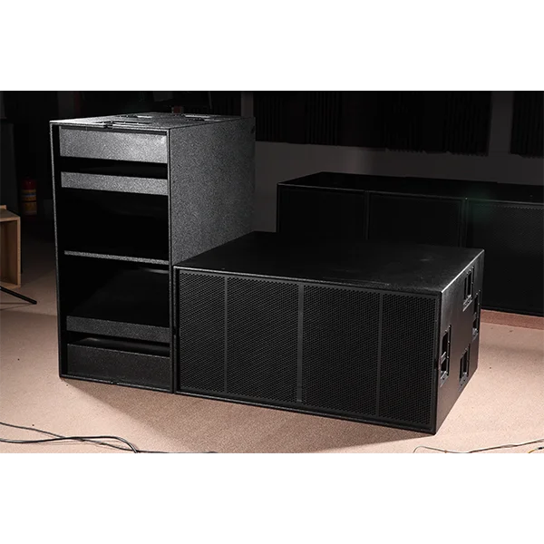 Veeter Professional Stage High-Power Subwoofer Dual 18" B2 Club Speakers Neodymium Magnets 4 Ohm Waterproof Eco-Friendly