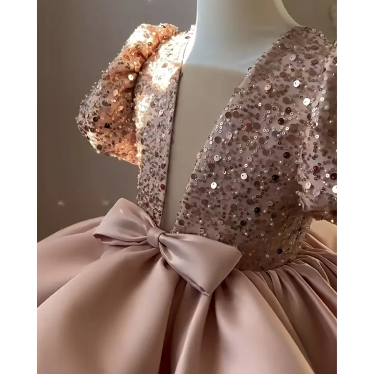 Baby Girl Princess Tutu Dress Ruffled Infant Toddler Child Vestido Wedding Party Pageant Birthday Baby Clothes 1-14Y