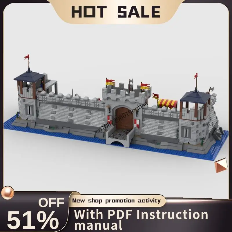 

Новый 3176 шт. Moc Европейский средневековый вид на улицу Модель замка Diy Творческие идеи Детские игрушки День рождения Рождественские подарки Пазлы на заказ