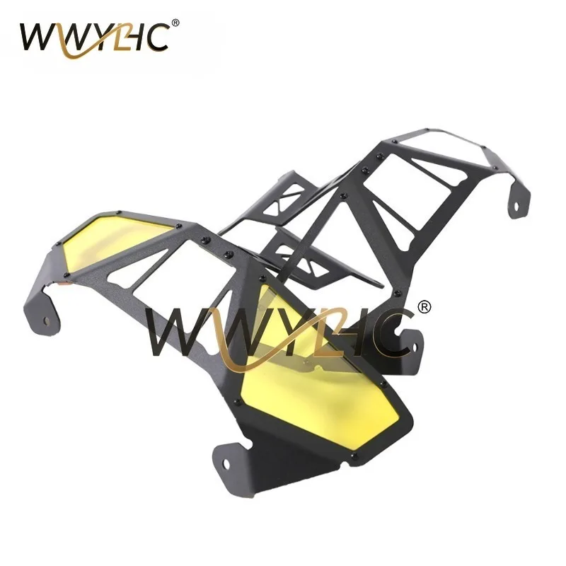 Suitable for Kaiyue 800X Rally Motorcycle Headlight Cover Protective Lens Cover Bracket Accessories