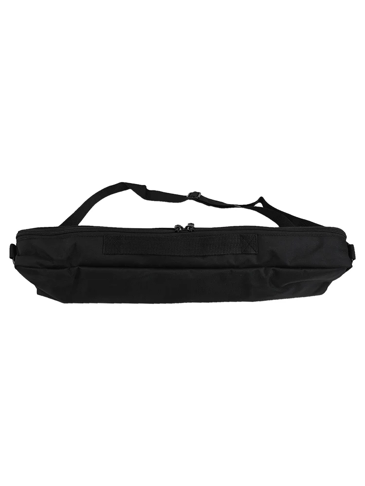 Soft Lining 16/17 Hole Instrument Flute Carry Bag Carry Handle Plush Inside Shoulder Strap Adjustable Wear Resistant Storage Bag