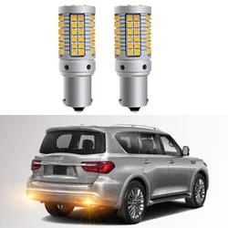 For Infiniti QX80 2019 2020 2021 2022 LED Bulb Exterior Turn Signal Tail Light Canbus