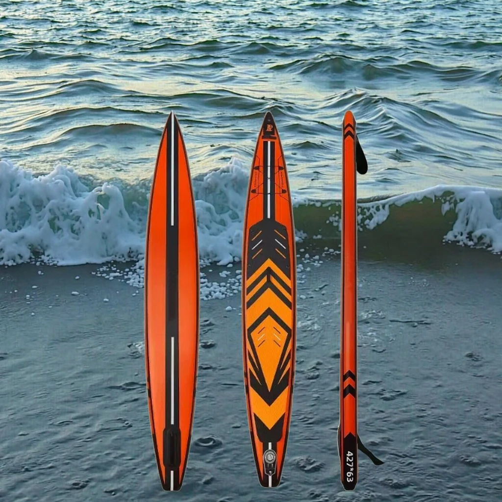 

Customizable Durable Anti-Slip PVC Inflatable EVA Vertical Paddle Board with Sports Pump Bag for Water Competitions in Surfing