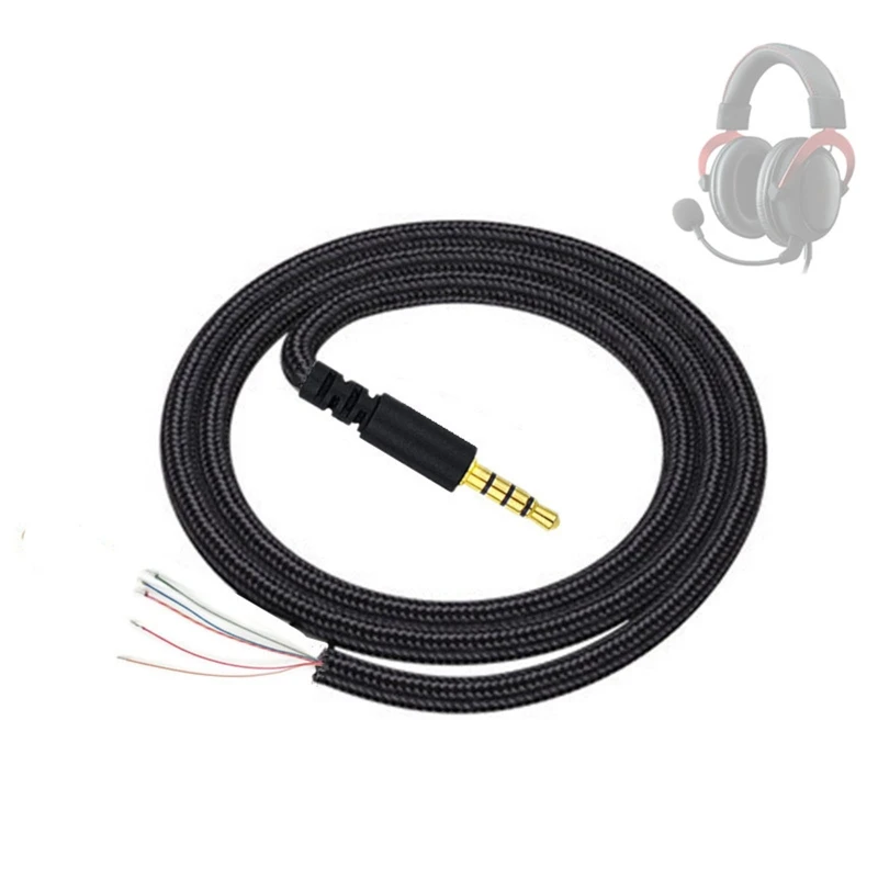 Replacement Aux Cable For Kingston Cloud II Cloudx Revolver S Gaming Headset