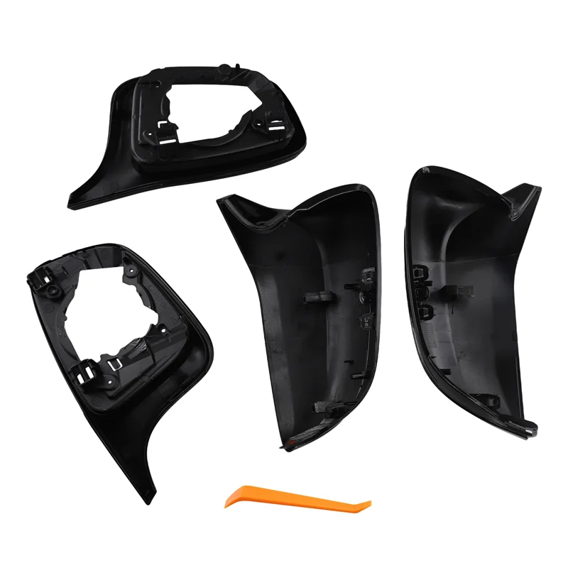 

Car Rearview Mirror Cover Cap Side Mirror Frame Trim With Base For BMW 3 5 Series G20 2018-2024 G30-ABQF