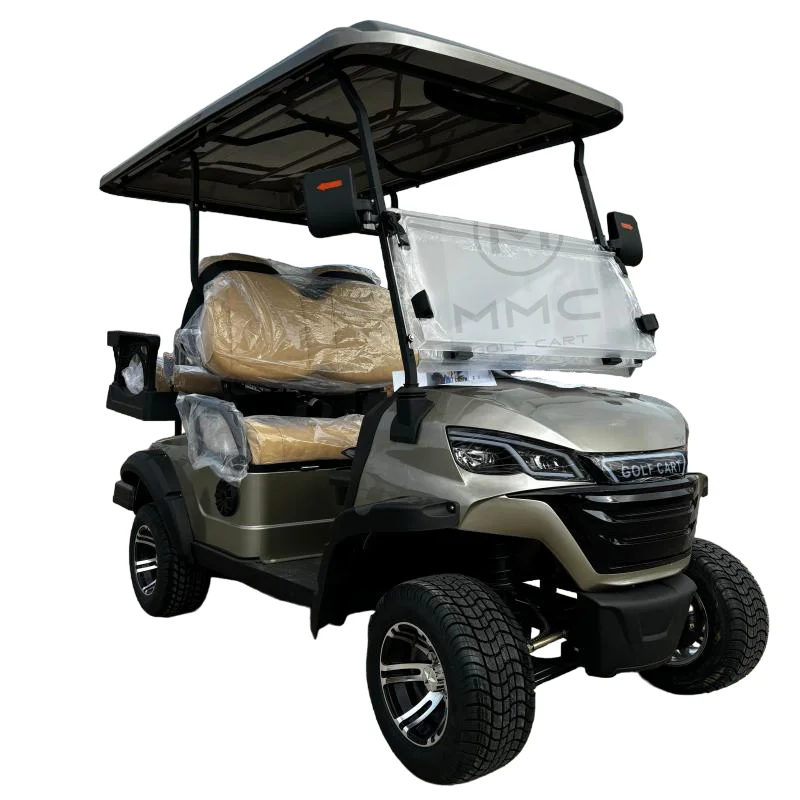 Popular MD Model Mini Lithium Battery Golf Buggy Lifted 6 Seater Golf Carts 14 inch off road Tire Gasoline Golf Cart