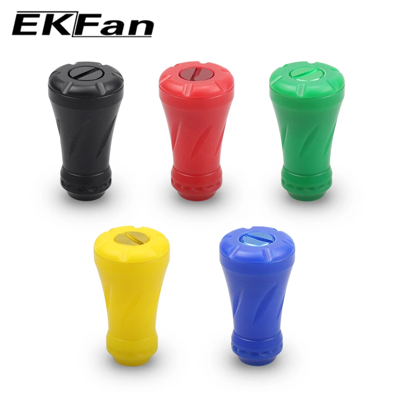 EKFan Reel Knob Ultralight POM Material for S/D Spinning Baitcasting Fishing Reel Handle Knob with Bearing Handle DIY Parts