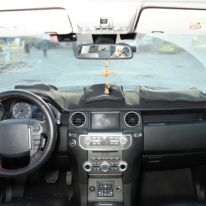 

For 2010-2016 Land Rover Discovery 4 Dashboard Storage Sun Protection Mat Insulation Mat Dashboard Organizer Auto Accessories
