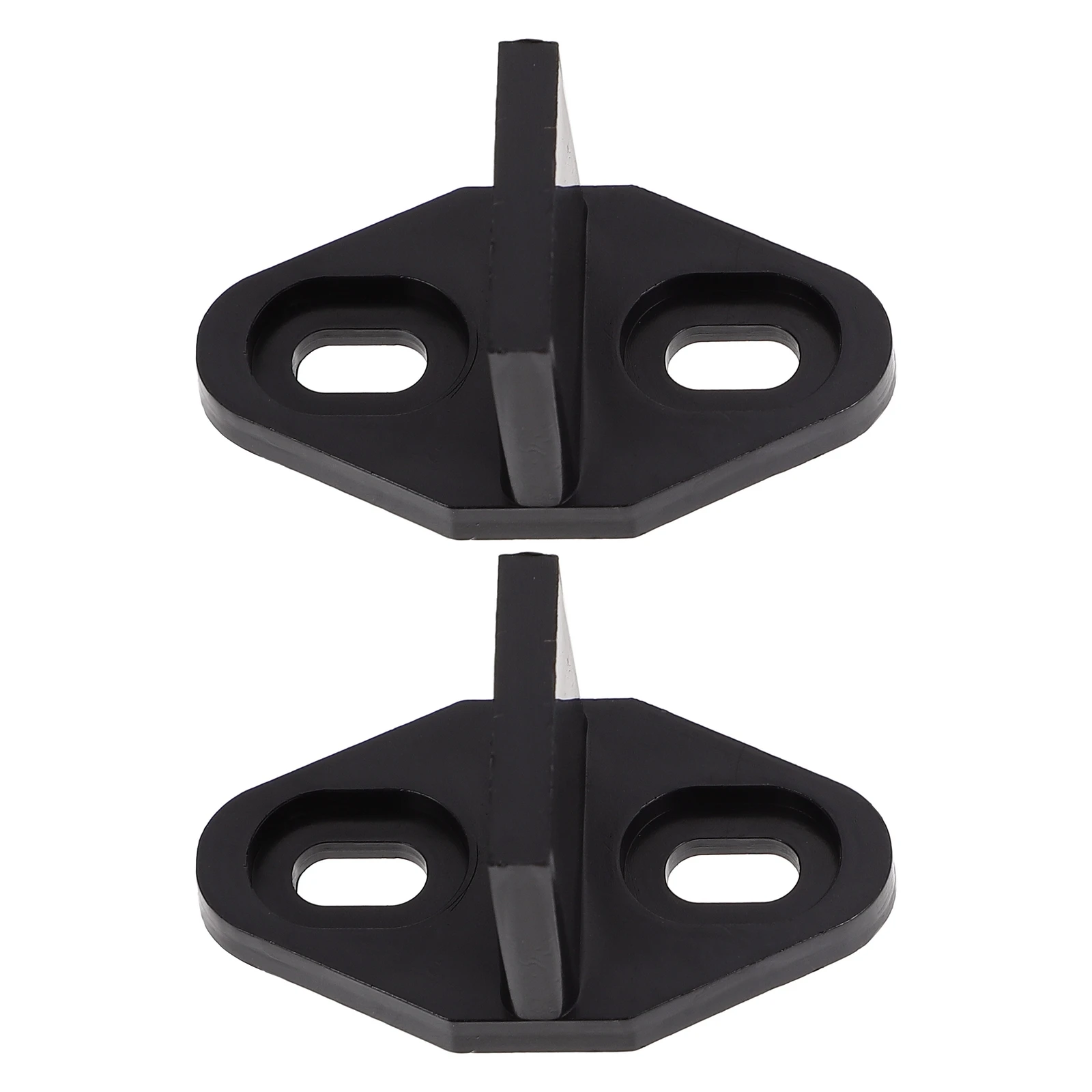 

2 Sets Black Barn Floor Sliding Closet Door Guide Mechanical Guides Door Swing Stopper Durable Reliable Performance