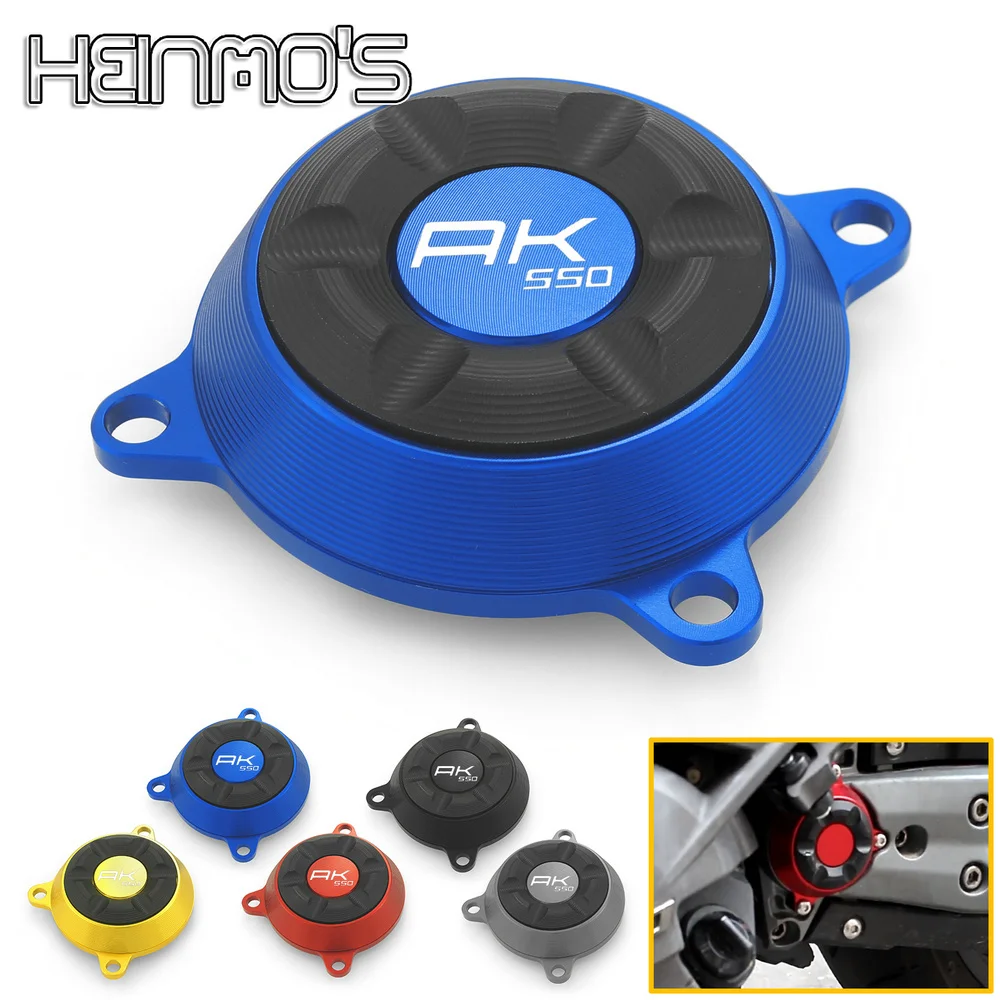 

For KYMCO AK550 AK-550 AK575 2017-2025 Motorcycle Engine Protection Cover Side Case Slider Guard Stator Accessories