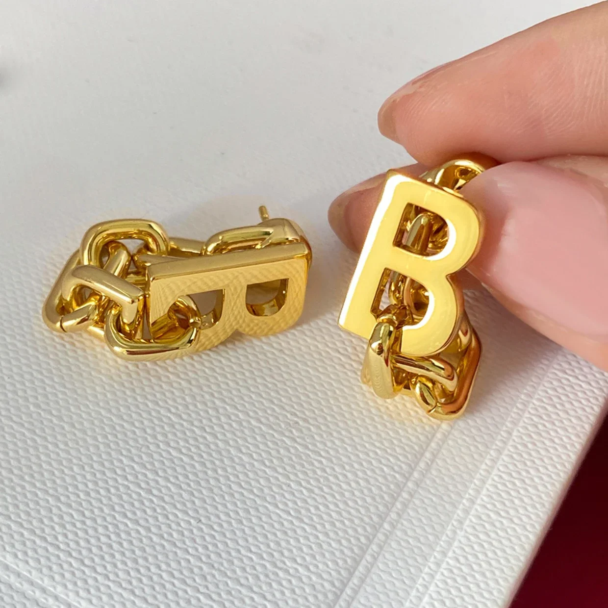 Hot Designer Classic Letters Gold Silver Chain Luxury Earrings High Quality Jewelry Women Runway