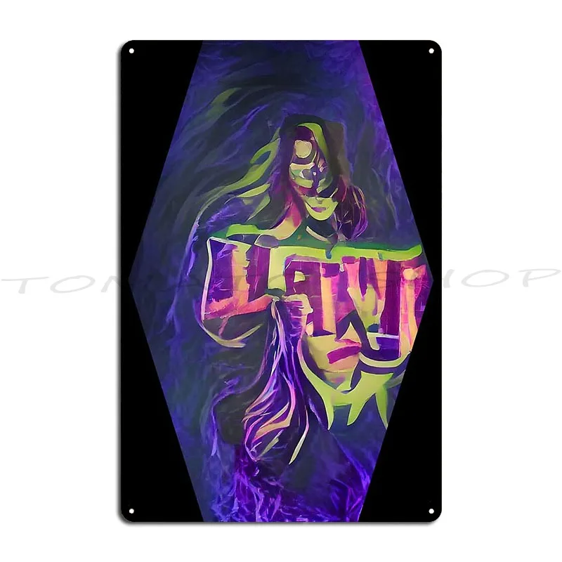 Ilsa The Wicked Warden Metal Plaque Poster Wall Cave Garage Painting Garage Decoration Customized  Tin Sign Poster