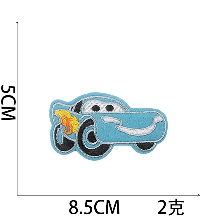 cars cartoon animation embroidered clothes stickers ironing clothing iron patch sewing decorative patches