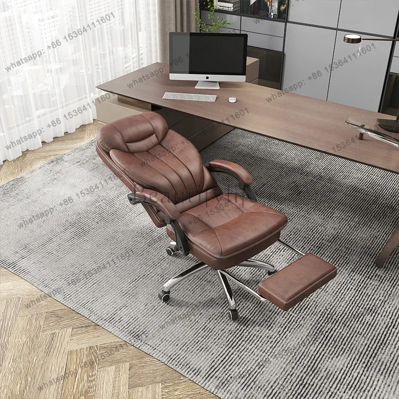 Factory Direct Sales Ergonomic Armchair Office Chairs Computer Boss Modern Meeting Office Chairs Recliner Relaxing Office Furnit