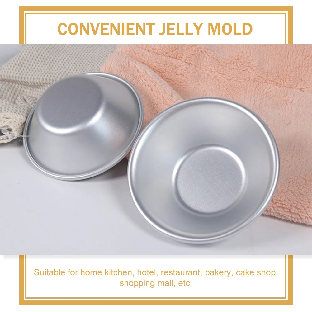 

12 шт., термостойкая форма для яичного пирога из нержавеющей стали, круглые металлические чашки для выпечки, форма для кексов, пудинга, многоцелевая форма