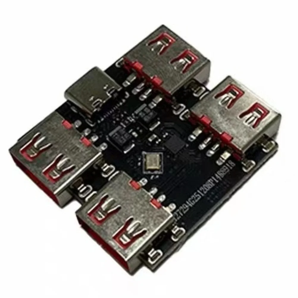 USB 2.0 4-Port Hub Kit 2pcs Lightweight Design for Low USB Devices Data Transfer Rate up to 40MB s USB 2.0 4-Port