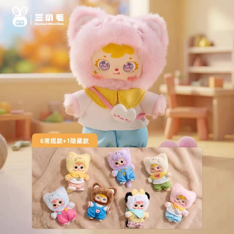 

Samuel Blind Box Anime Peripherals Figure Doll Pendant Keychain Cute Desktop Ornament Bag Charm Trendy Mystery Bag Girl Toy Gift