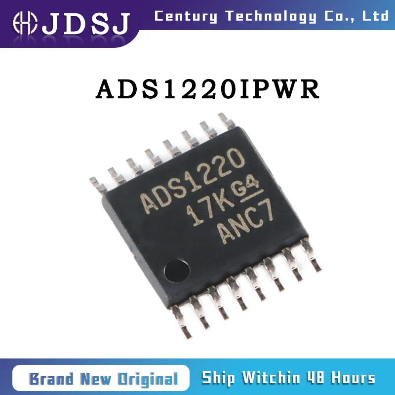 

1PCS/10PCS/50PCS/100PCS ADS1220IPWR IC ADC 24BIT SIGMA-DELTA 16TSSOP Brand New Original Chip