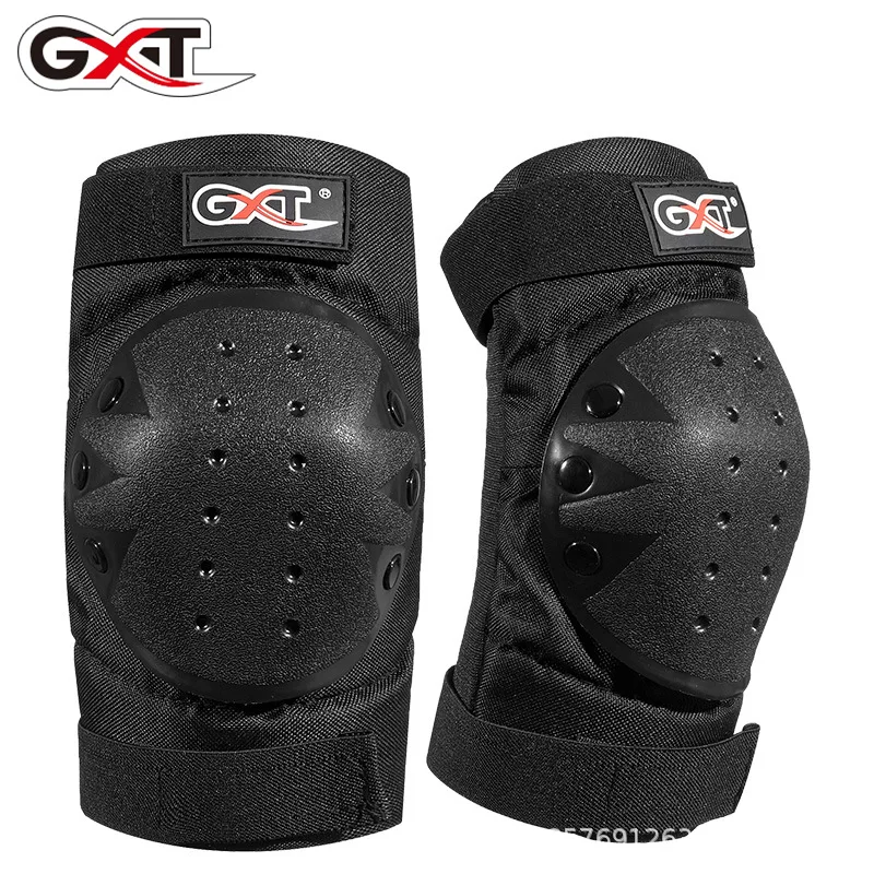 Anti Fall CE GXT Motorcycle Knee & Elbow Pads Set Off Road Short Protective Gear Electric Bike Riding Equipment Rodilleras