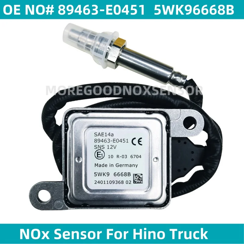 

5WK96668B 89463E-0451 5WK9 6668B Original New Nitrogen Oxygen NOx Sensor 5WK96703A For Mercedes-Benz CLA350 GLE350 GLE400 ML350