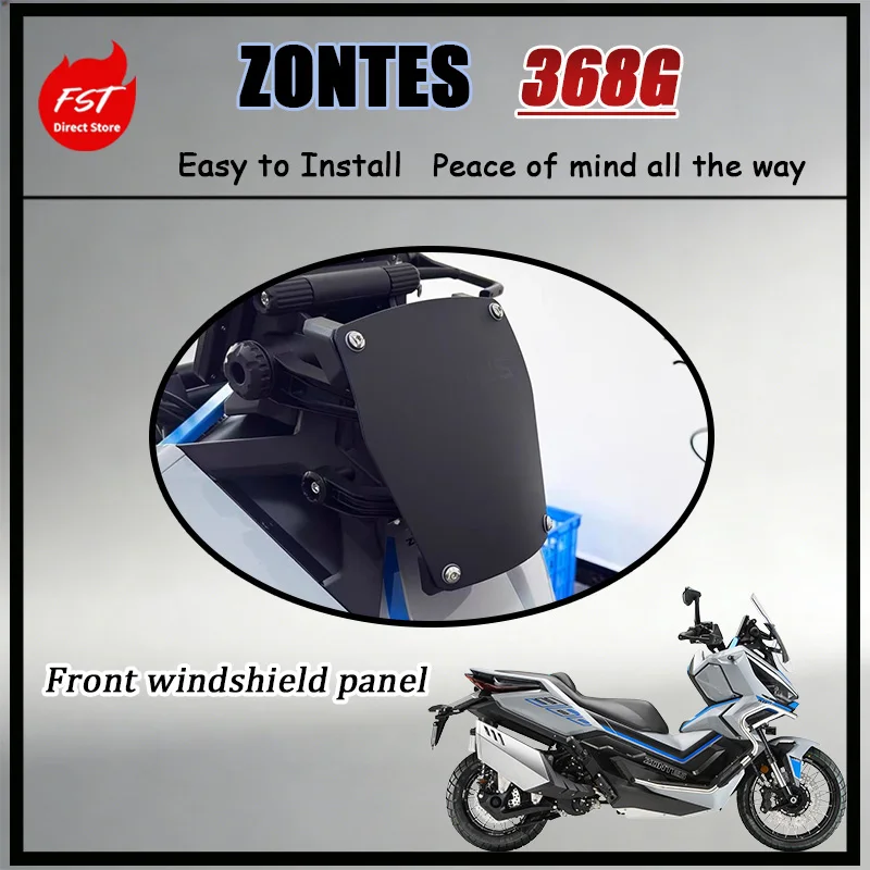 

FOR ZONTES 368G OEM Front Windscreen Kit Head Fairing Wind Deflector Airflow Cover Genuine Motorcycle Accessory