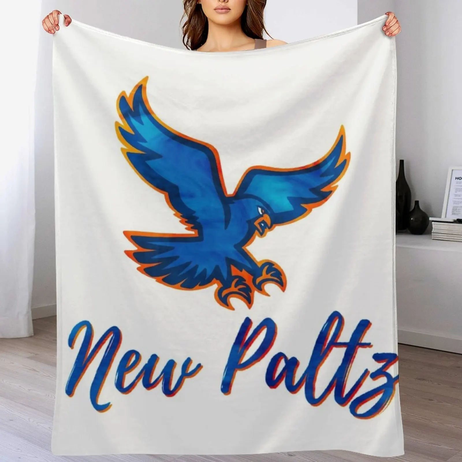 SUNY New Paltz (2) Koc narzuta Spersonalizowany prezent Miękkie koce i luksusowe koce narzutowe