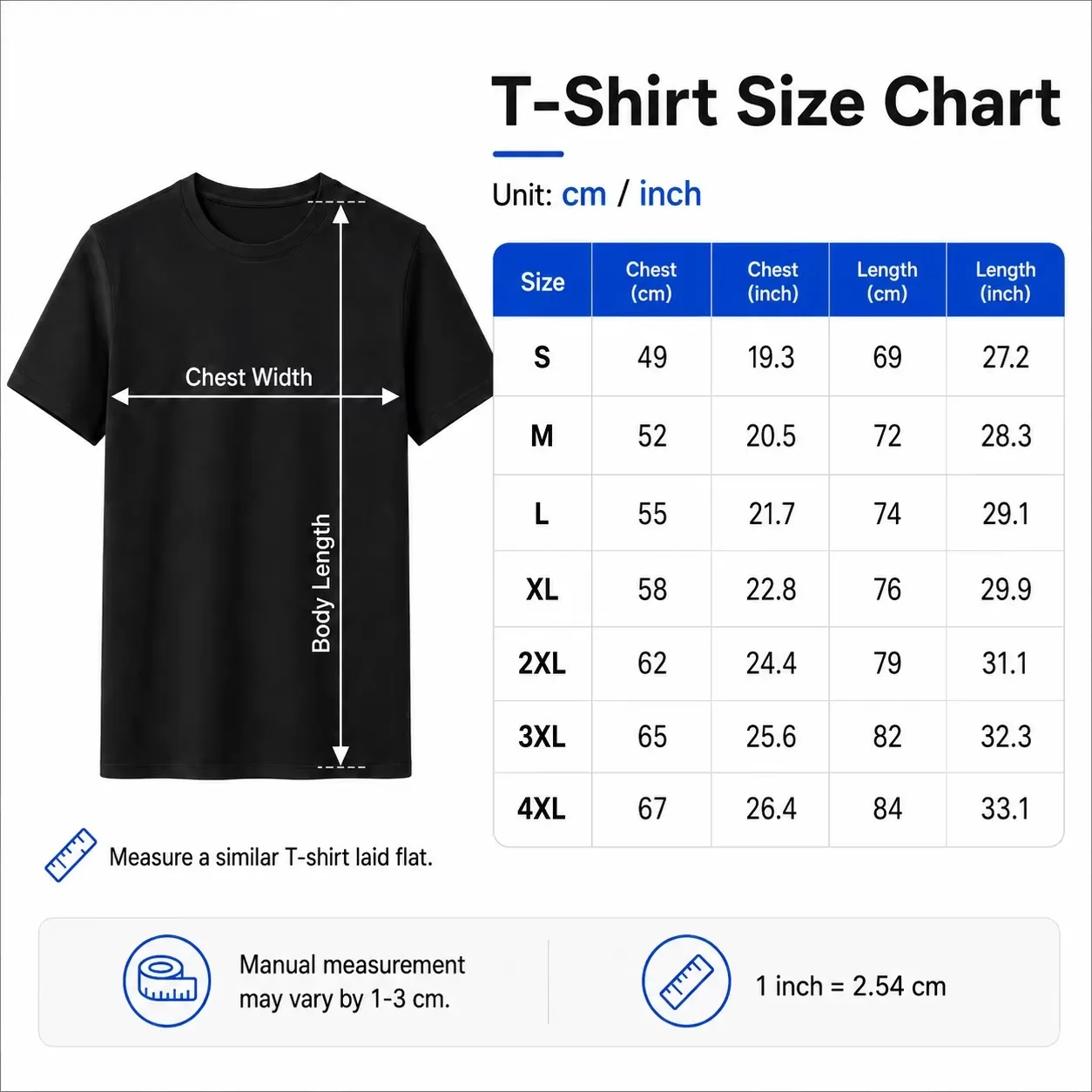 5PCS Custom T Shirt Personalized Logo Photo Text Cotton Short Sleeve Crew Neck Unisex Tee for Team Company Group Event Gift