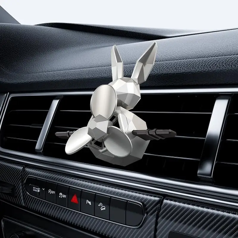 Car Air Vent Clip Rabbit Shape Air Fresheners Diffuser Vent Clips Reusable Auto Interior Air Vent Car Decoration Accessories