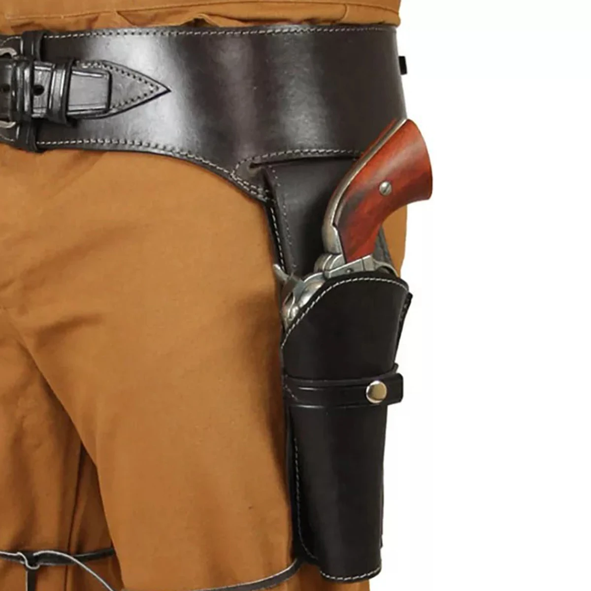 New Waistband Belt Double Gun Holster Medieval Renaissance Cosplay Costume Accessories