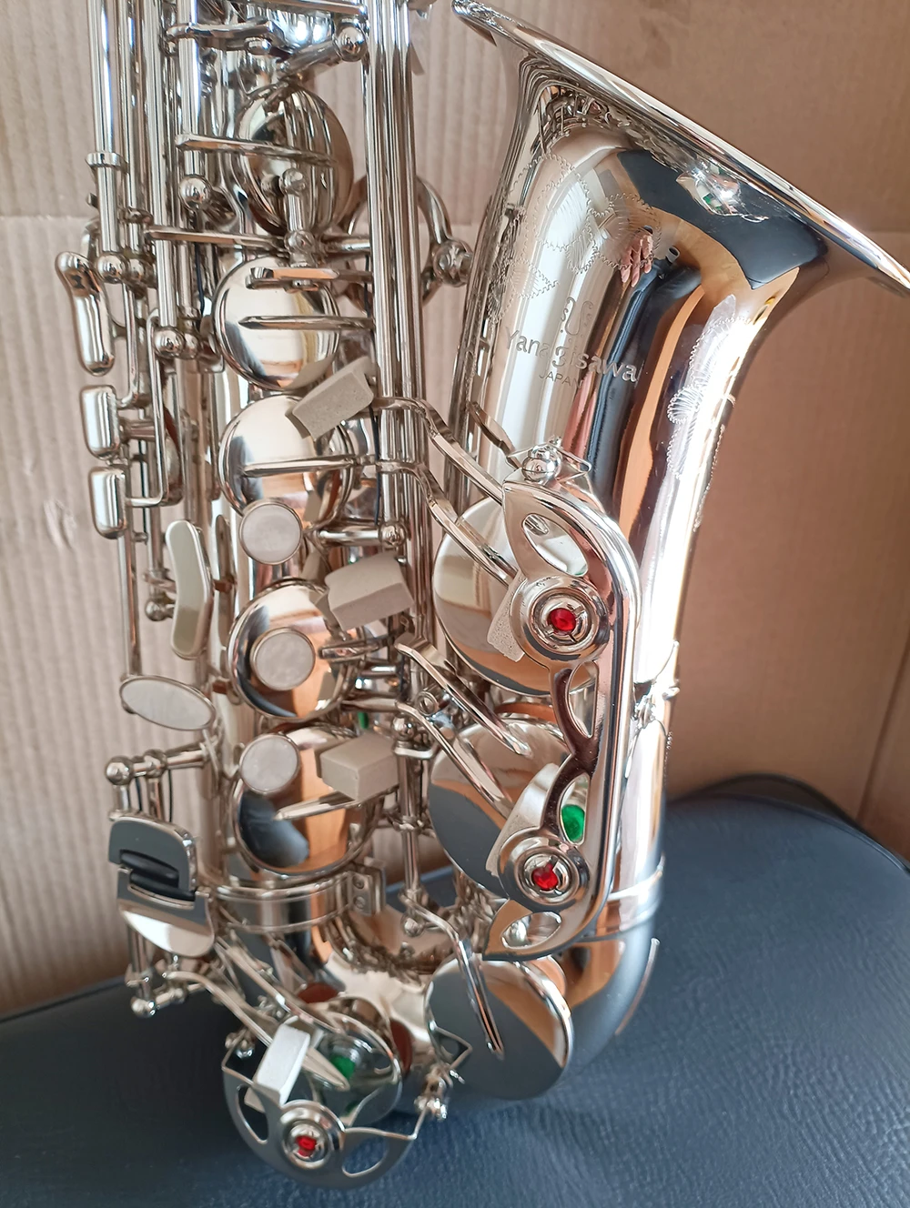 Musical Instrument Japan - Saxofón alto clásico japonés WO37, latón