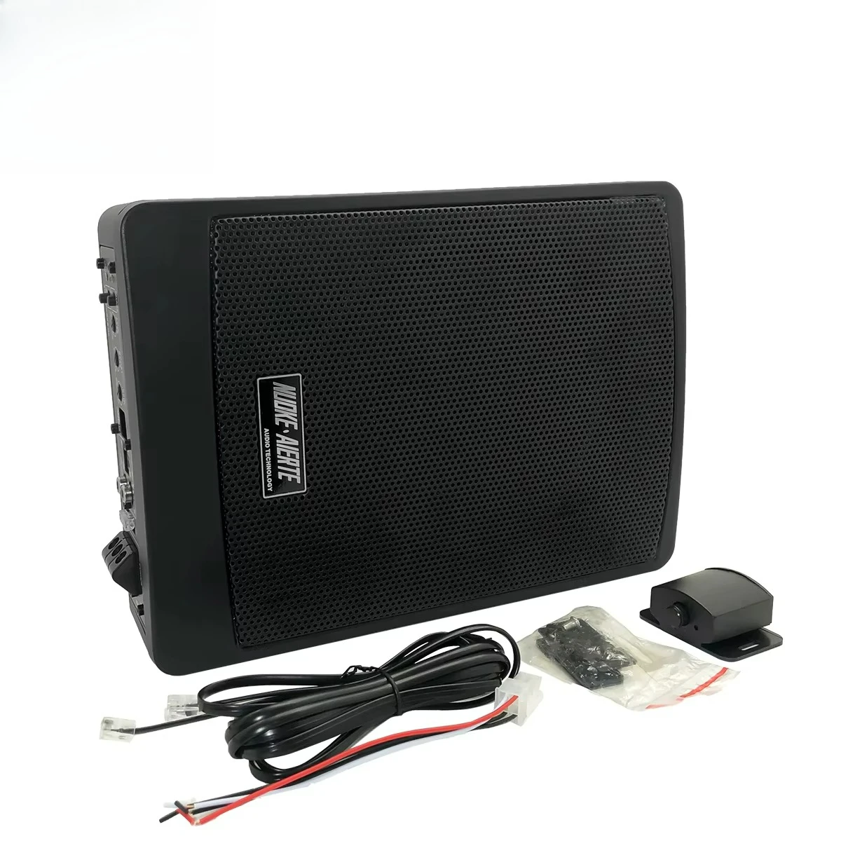 High-quality 8-inch car active subwoofer, 500W car flat-panel speaker, subwoofer, car seat subwoofer
