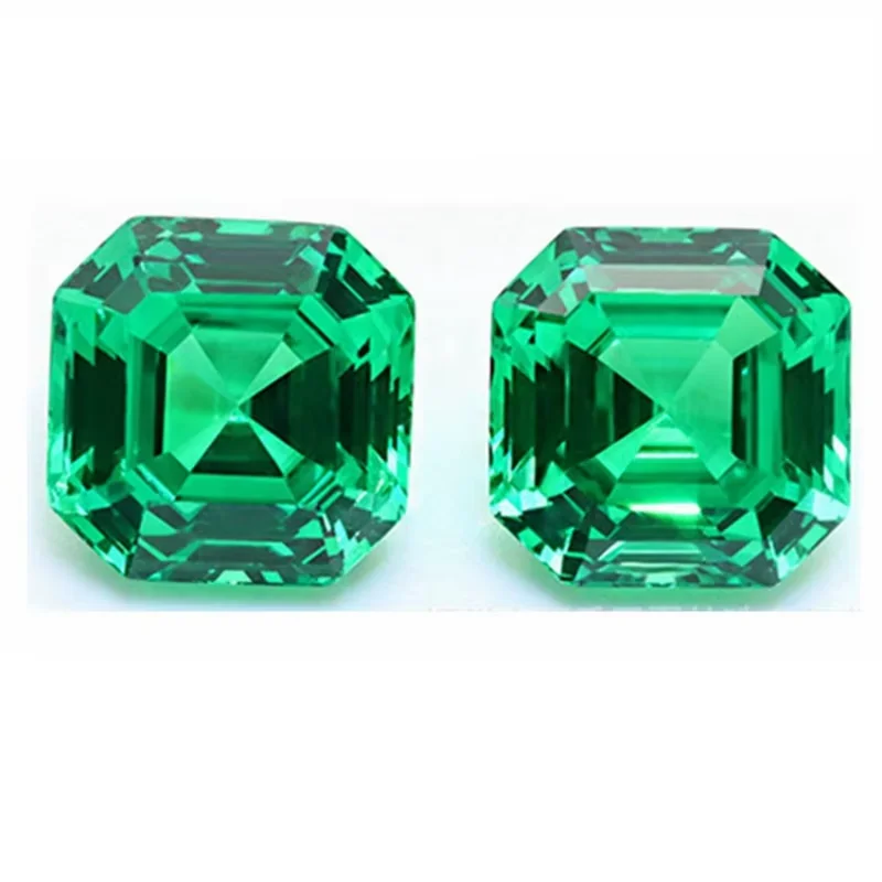 Pretty Green Emerald 5.50CTS 9.0MM Cut AAAAA VVS1 Loose Gemstone