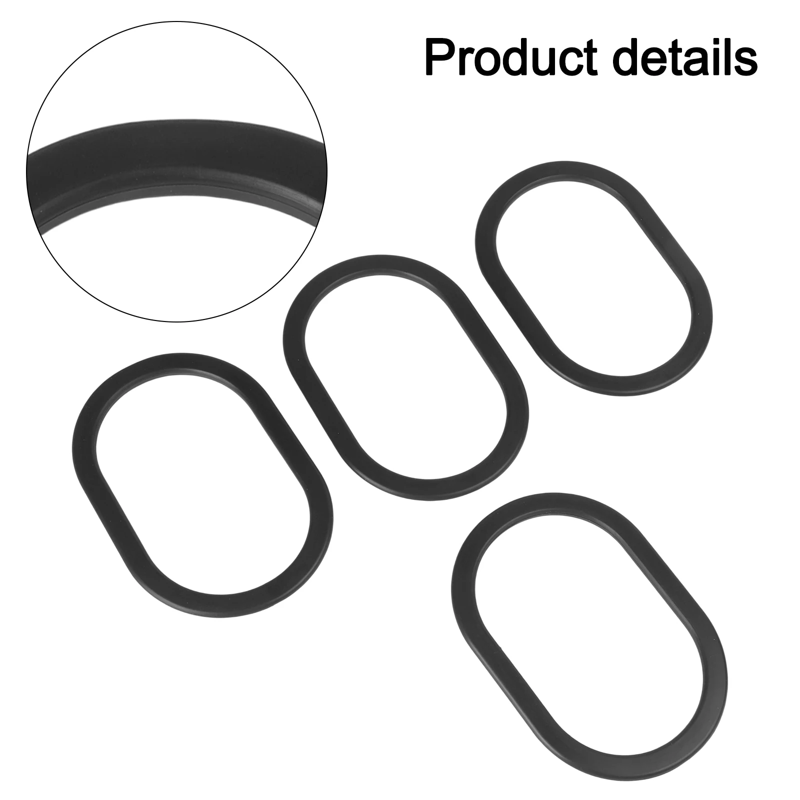 Courtyard Heater Silicone Bucket Ring Garden Use 4 Piece Set Effective Heat Retention High Temperature Protection