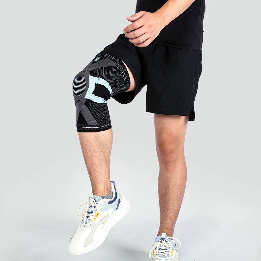 Protetores de Joelho VILICO, Absorventes de Impacto, Antiderrapantes, Tricotados, Adequados para Homens e Mulheres, Ideais para Ciclismo e Basquete