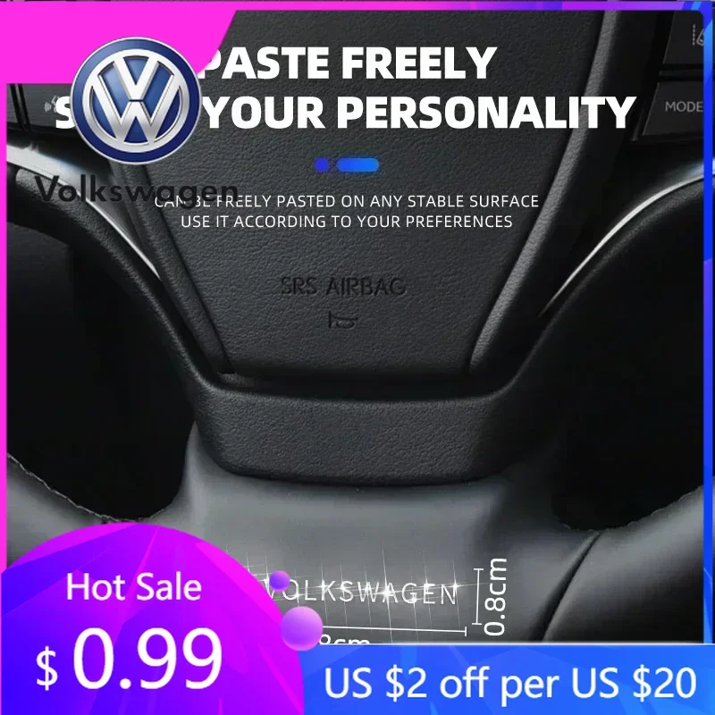 

Спойлеры, крылья, 3D металлические наклейки для украшения интерьера автомобиля, значки, автостайлинг для Volkswagen Scirocco GOLF MK5 MK6 Polo Tiguan PA
