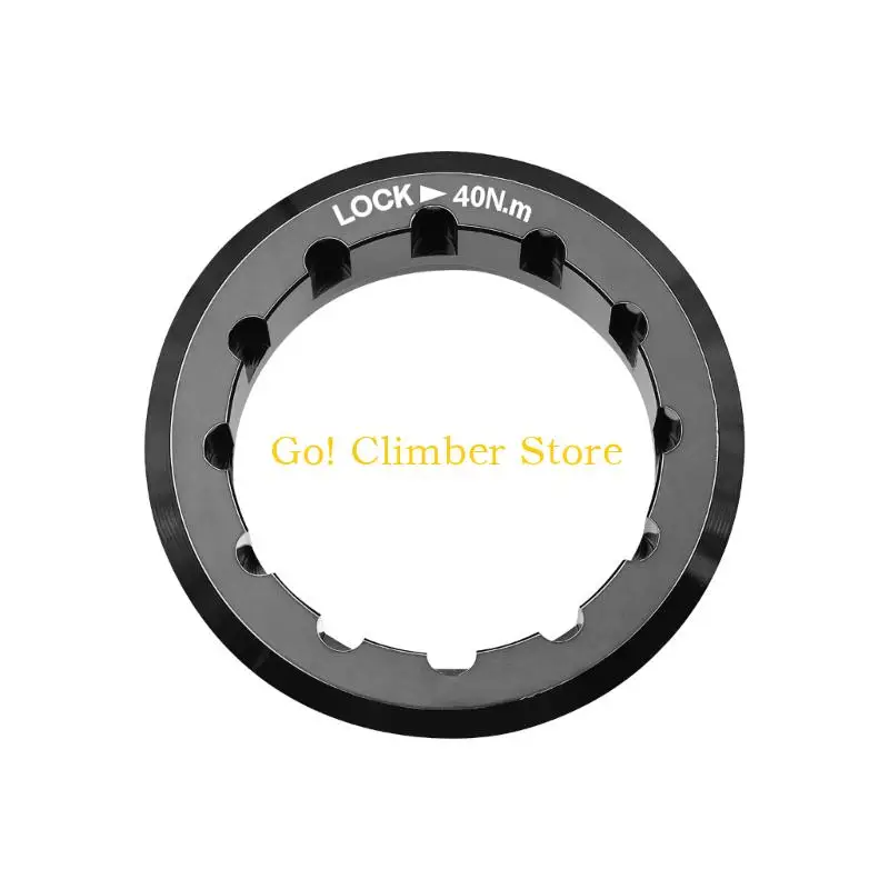 

Q84C Precisions Machined 12 Speed Aluminum Mountain Bike Cassettes Lockring Flywheel Lock Cover Suitable for M6100 M7100