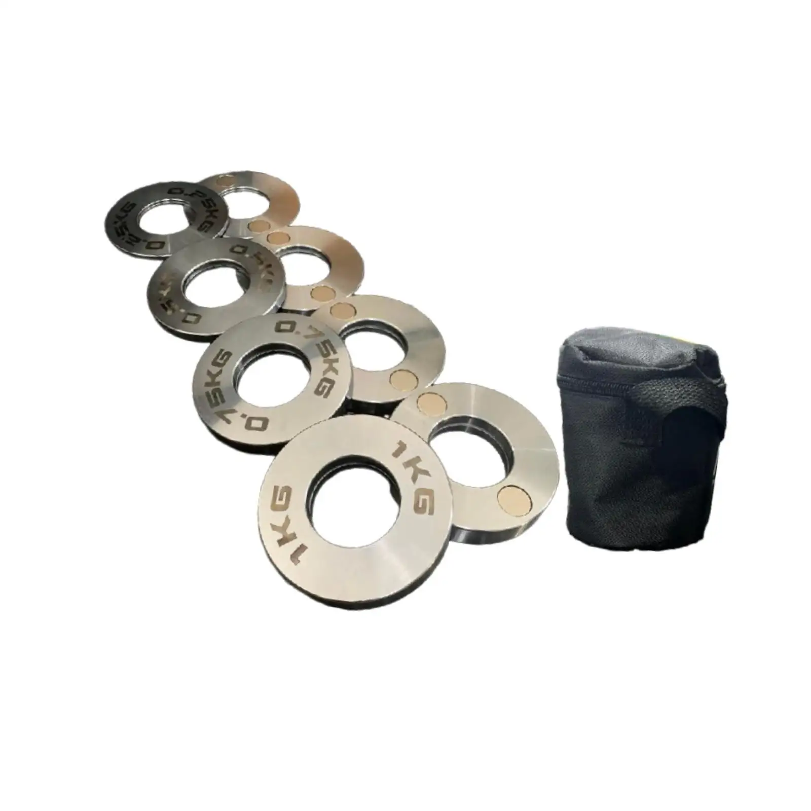 

8x Weight Plates 0.25lb 0.5lb 0.75lb 1lb Fractional Plate for Weightlifting